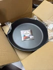 Pre-seasoned Large Cast Iron Skillet 17 Inch, Dual Handle Outdoor Camping Frying New. Price: $98.88.