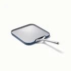 Caraway Home 11.02" Nonstick Square Flat Griddle Fry Pan Navy Blue New. Price: $92.99.