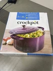 Crock-pot Artisan 2 Piece 5 Quart Enameled Cast Iron Dutch Oven With Lid In Lave New. Price: $65.60.