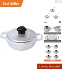0.5QT Mini Cast Aluminum Caldero Set With Lid - Ideal For Individual Servings New. Price: $16.99.