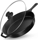 Utopia Kitchen Premium Saute Frying Pan 12 Inch, Cast Iron Black New. Price: $45.43.