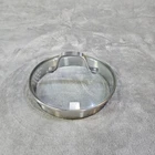 Calphalon Glass Stainless Steel Replacement Strainer Lid Inner 6 3/8 Outer 7" Used. Price: $19.99.
