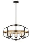 Savoy House 7-8041-5 Kirkland Light 24"W Chandelier Multicolor New. Price: $1006.00.