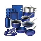 Granitestone 20 Piece Cookware Set Nonstick Pots And Pans Bakeware Wi... New. Price: $158.81.