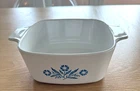 Corningware Vintage Blue Cornflower P-17 Petite Casserole 6 X 8 Usa Used. Price: $28.95.