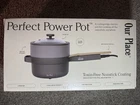 Our Place Perfect Power Pot 1.6L Cooker 5 Settings W/ Lid Steamer New. Price: $80.00.