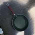 Rachael Ray 8.5IN Porcelain Enamel Non-stick Frying Pan Skillet, Red Long Handle Used. Price: $20.00.