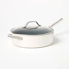 5QT Nonstick Ceramic Coated Aluminum Saute Pan Cream - Figmint New. Price: $26.99.