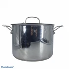 Cuisinart #766-24 18/10 Stainless Steel Stock Pot Qt. With Lid 7H X 10W Used. Price: $38.00.