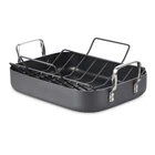 Cooks Standard Turkey Roasting Pan Rack Hard Anodized Nonstick Rectangular New. Price: $93.97.