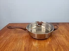 Switzerland Imperial Pan Cookware 9.5 Capsule Induction 18/10 Stainless Steel Used. Price: $34.87.