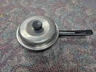 Vtg Thermo-core Tri-ply 18-8 Frying Pan Stainless Steel Usa W/ Lid Ohio Used. Price: $17.25.