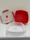 Sistema Microwave Steamer Red Container 3.23L Made New Zealand Used. Price: $15.99.