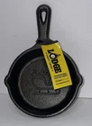 Lodge 3.5-INCH Mini Cast Iron Holiday Skillet, Sleigh New. Price: $18.99.