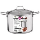 Gourmet Edge 20-QUART Stock Stainless Steel Soup Pots Lid Dishwasher New. Price: $102.30.