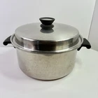 Vintage Amway Queen Cookware 5 Qt Sauce Pan & Lid 18/8 Stainless Steel Usa *read Used. Price: $44.99.