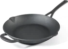 Pre Seasoned Cast Iron 12" Skillet New. Price: $77.99.