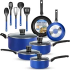 Kitchenware Pots & Pans Basic Cookware, Black Non-stick Coating Inside, New. Price: $125.99.