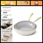 Sanho Ceramic Frying Pan, 10 & 12 Inch Pans Skillet, New. Price: $119.99.
