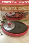 El Paso 70190 Fajita Grill, Red Used. Price: $21.00.