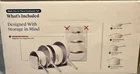 Caraway Ceramic Cookware Set 11 Piece With Organizer Cream Non Stick Used. Price: $215.00.