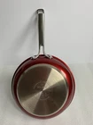 Kitchen Aid Riveted Stainless Steel/red Fry Pan Dishwasher Induction Safe 8" Used. Price: $30.95.