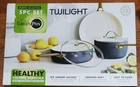 Greenpan Reserve Ceramic Nonstick 5-PIECE Cookware Set Gold Handle New. Price: $139.99.
