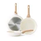 Pan Frying Set 3 Piece Nonstick Induction Compatible Kordisen Ceramic Skillet New. Price: $89.99.