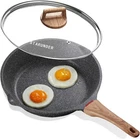 Induction Nonstick Skillet Frying With Lid,swiss Granite Omelette Pan, Scrat New. Price: $28.99.
