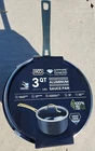 3 Qt Iko Sapphire Diamond Hard Anodized Aluminum Sauce Pan With Clear Glass Lid New. Price: $22.95.