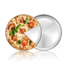Deedro Pizza Baking Pan Sheet, 10 Inch Stainless Steel 2 Pieces, Silver New. Price: $19.16.
