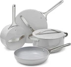 Caraway 12 Pc. Non-stick Cookware Set W/ Storage Drying Racks Gray Nob New. Price: $369.99.