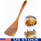Wooden Cooking Spatula Heat Resistant Non Stick Kitchen Utensil Ergonomic Gift New. Price: $5.86.
