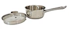 Wearever Stainless 1.5 Qt Double Spout/strainer Lid Sauce Pan Euc Quality Pot Used. Price: $45.00.