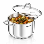 Sunhouse Stock Pot With Lid - 12 Qt Large For Cooking Pasta, Soup, Spaghe... New. Price: $63.52.