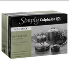 Calphalon Simply Nonstick 10-PIECE Cookware Set Brand New In Box. Price: $199.00.
