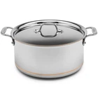 All-clad Copper Core Stockpot W/ Lid 26CM/7.6L New. Price: $365.80.
