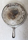 Antique Wagner Sidney Cast Iron Skillet # 9 Heat Ring Nickel Plated Used. Price: $74.39.