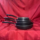 4 Piece Set 1 Am Frypan 2 Sauce Larger No Lids Estate Find Used. Price: $19.20.