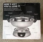 Aroma ASP-610 Qt Dual Compartment Hot Pot Temp Control 1500W Stainless New. Price: $49.99.