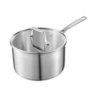 Uimoso 4 Qt Stainless Steel Saucepan With Glass Lid Comfortable Handle New. Price: $35.87.