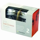 Twin Pack Of Glass Slotted Swirl Parmesan Cheese Dispenser Food Server Shaker New. Price: $18.39.