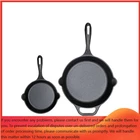 Victoria 6.5"& 10" Preseasoned Cast Iron Skillet Set New. Price: $36.49.