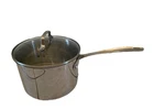 Cuisinart 4.5 Qt Stainless Steel Saucepan With Glass Lid Pot # 71945-20SH-1 4.2L Used. Price: $35.00.