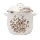 The Pioneer Woman Agatha 12-QUART Enamel Steel Stock Pot, Brown New. Price: $39.89.
