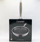 Caraclad Hex 9.5" Hybrid Frying Pan Stainless Aluminum Core Non-stick Cool Grip New. Price: $64.22.