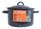 Imusa New Blue Speckled Enamel Stock Pot 6 Quart,. Price: $19.16.