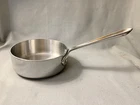 All Clad D3 Tri Ply Stainless Steel 6" Pot 1 Qt Saucepan No Lid Usa Used. Price: $50.00.