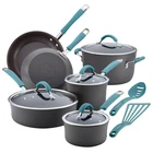 Rachael Ray 87641 Cucina Hard-anodized Nonstick 12 Piece Pots Pans Cookware Set New. Price: $154.99.