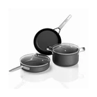 Msmk 5-PIECE Pots And Pans Set, Durable Non Stick Coating From Usa, Kitchen C... New. Price: $131.31.